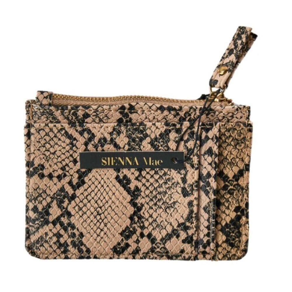 No-brand Women's Black and Cream Wallet-purses